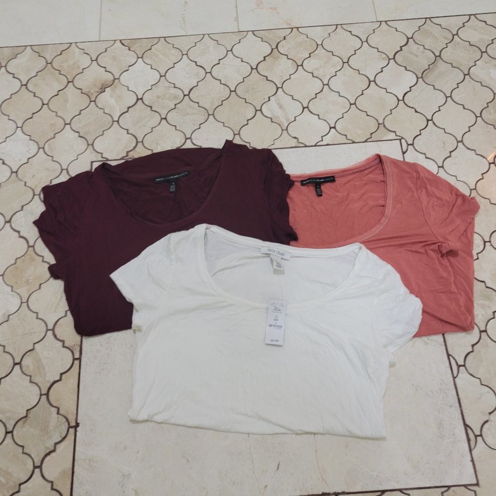 Lot of 3- White House Black Market Tees S